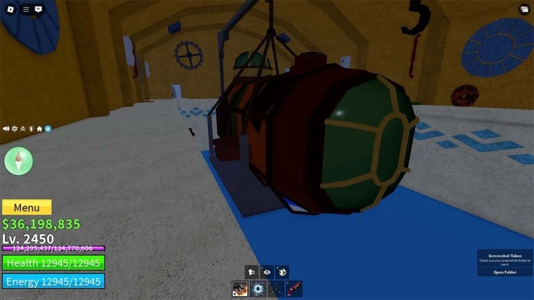 Wie man das U -Boot in Blox -Früchten bekommt