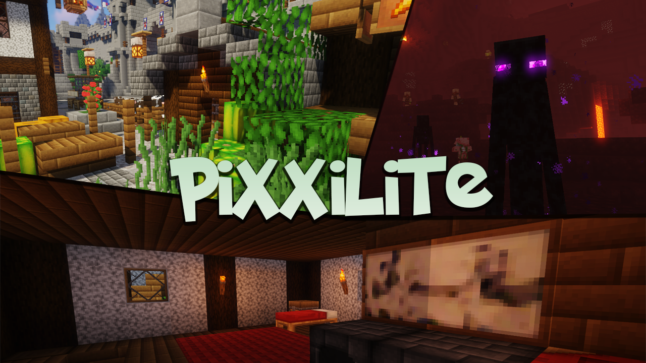 Paquete de recursos de Pixxilite de Minecraft
