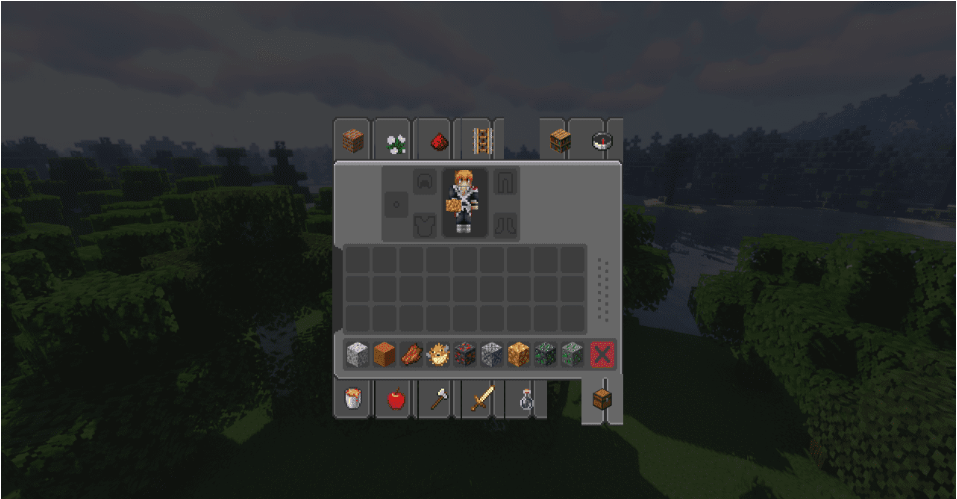 Paquete de recursos de material de la interfaz Cobblemon de Minecraft
