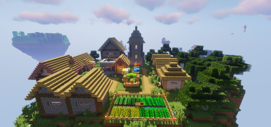Mapa de mazmorra de Minecraft Sky |