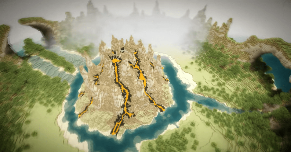 Mapa de las Islas Eldaria de Minecraft |