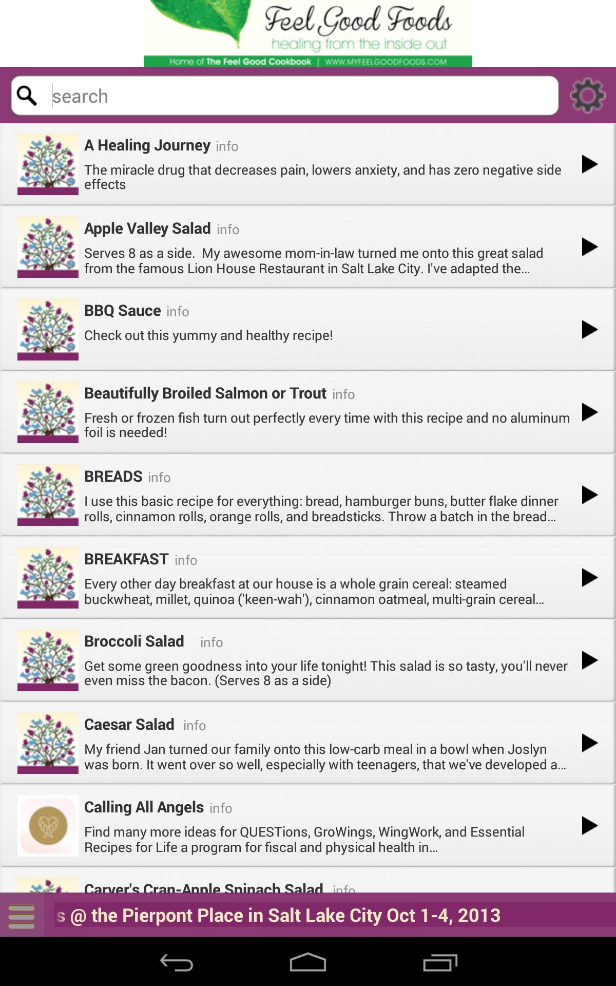 Recipes for Life