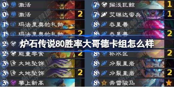 Hearthstone 80 Ganar Big Brother Deck Deck