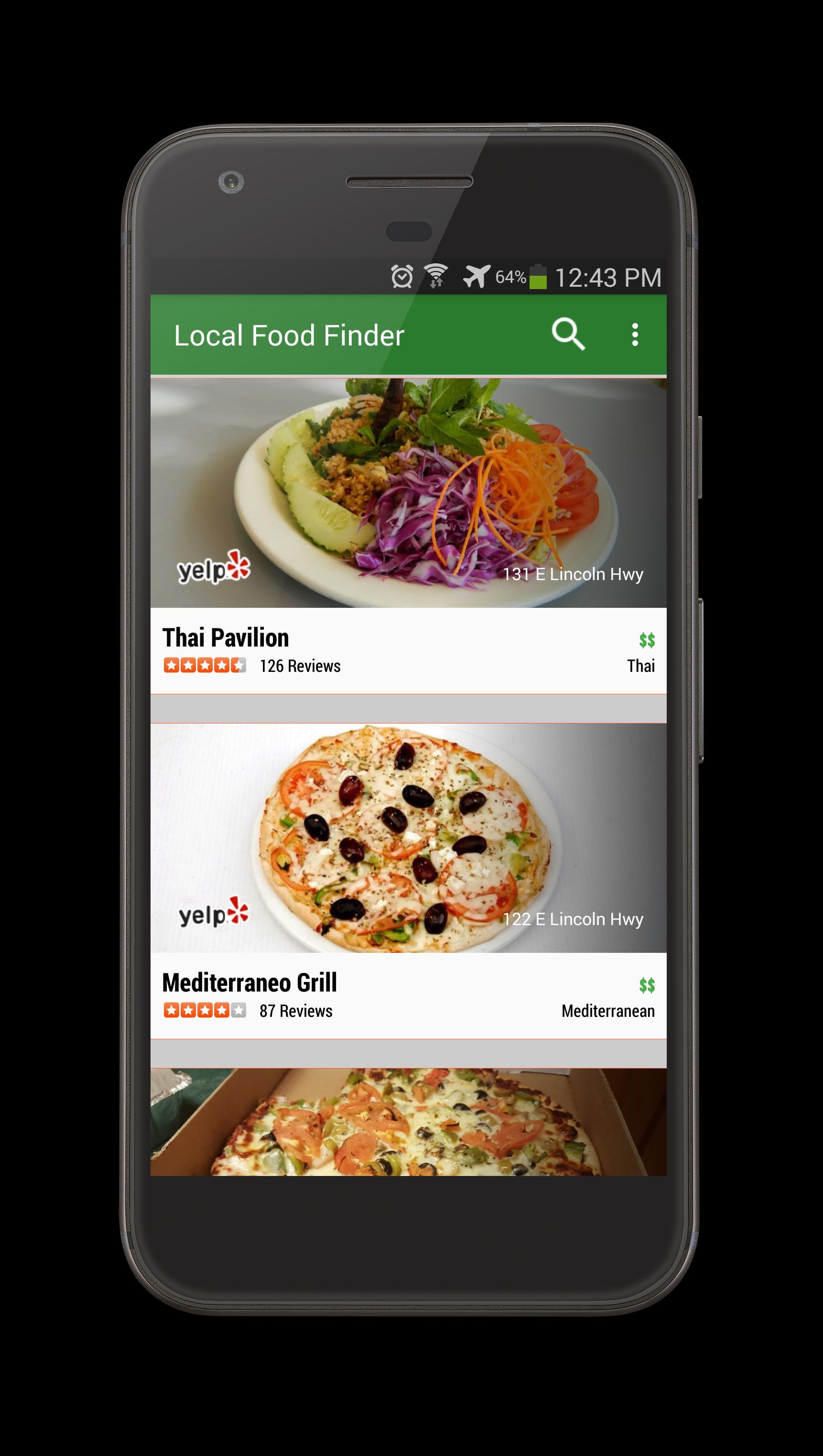 Local Food Finder