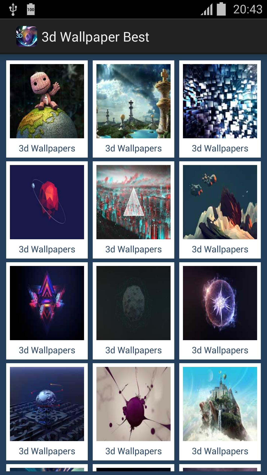 3d Wallpaper Best
