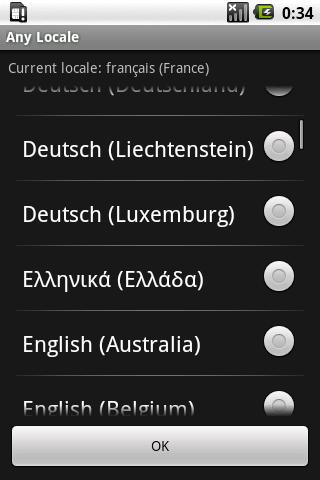 Any Locale, a switching widget