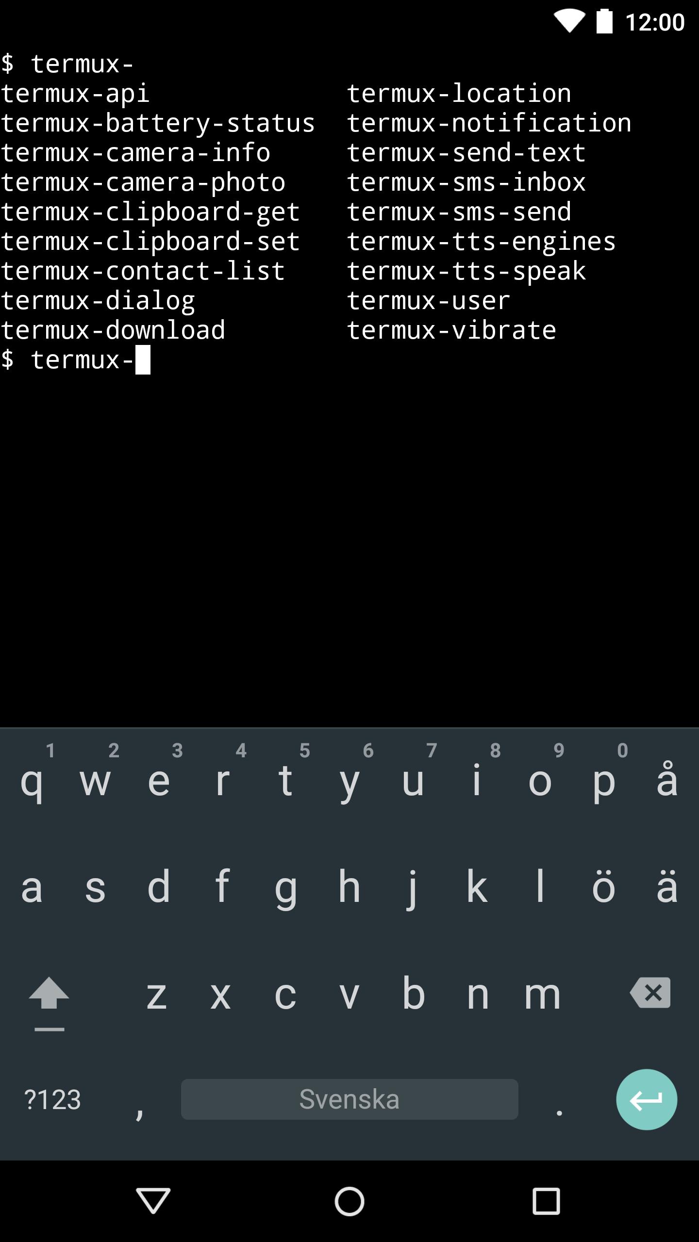 Termux:API