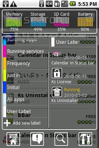 Ks Launcher for 2.2/2.3