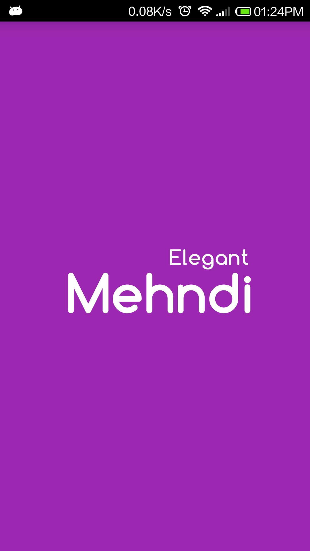 Elegant Mehndi designs