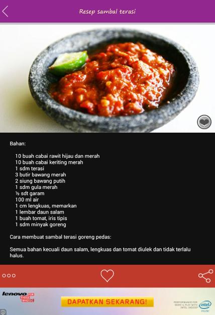 Aneka Resep Sambal