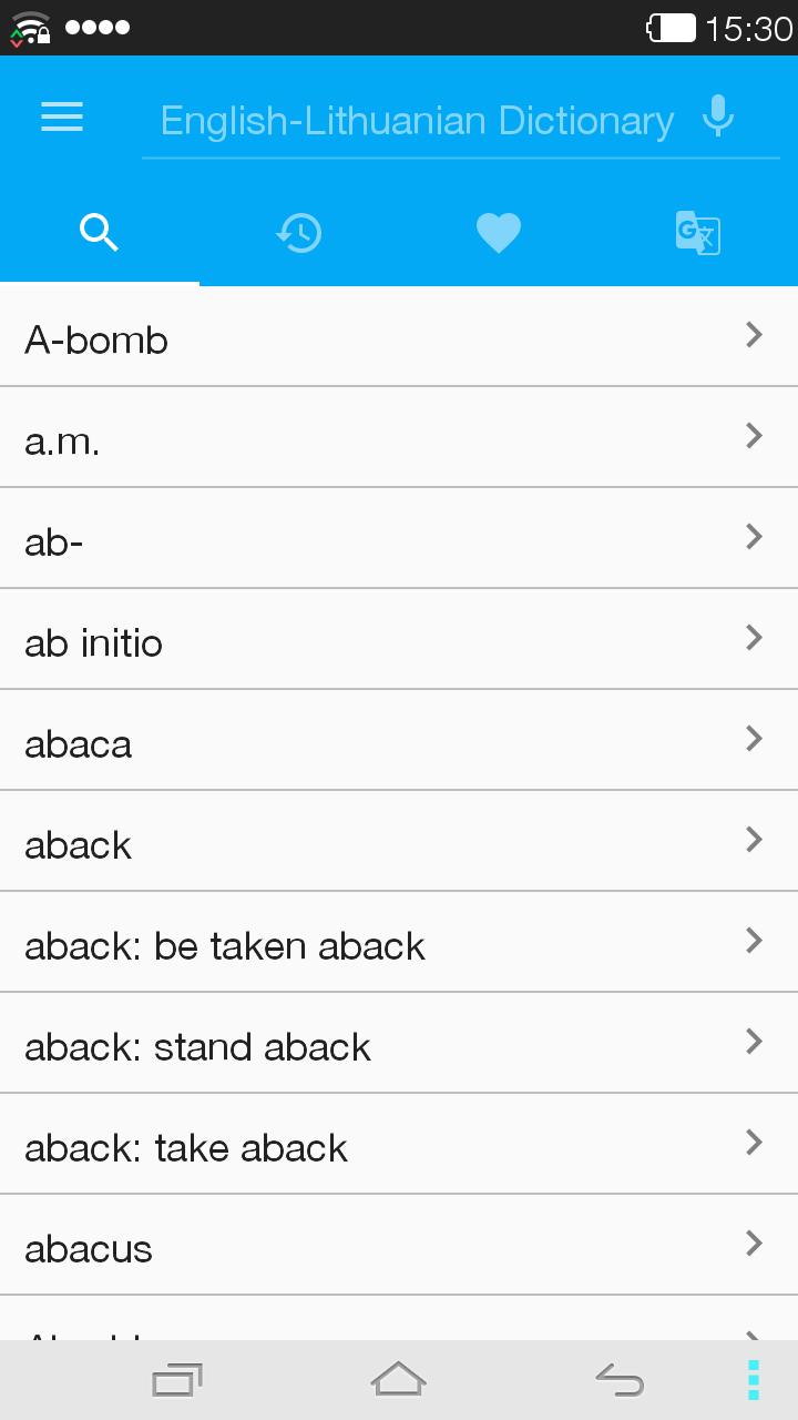 English-Lithuanian Dictionary