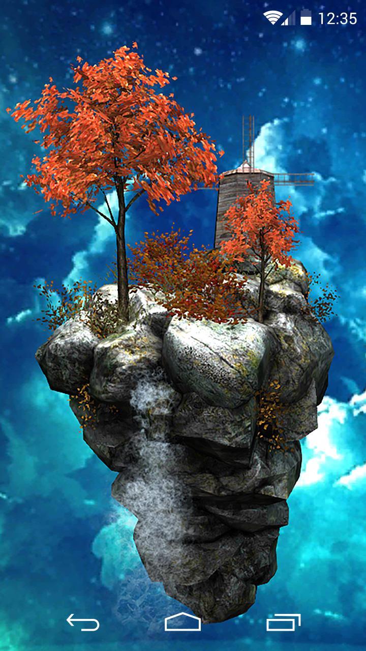 Fly Island Free 3D LWP