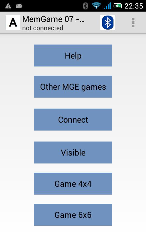 MemGame 07 - English alphabet