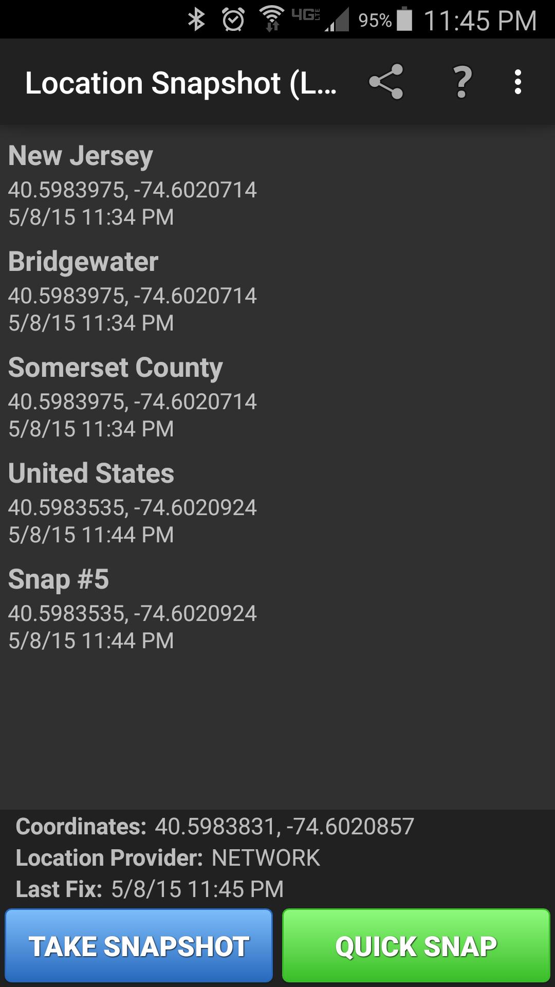 Location Snapshot (Lite)