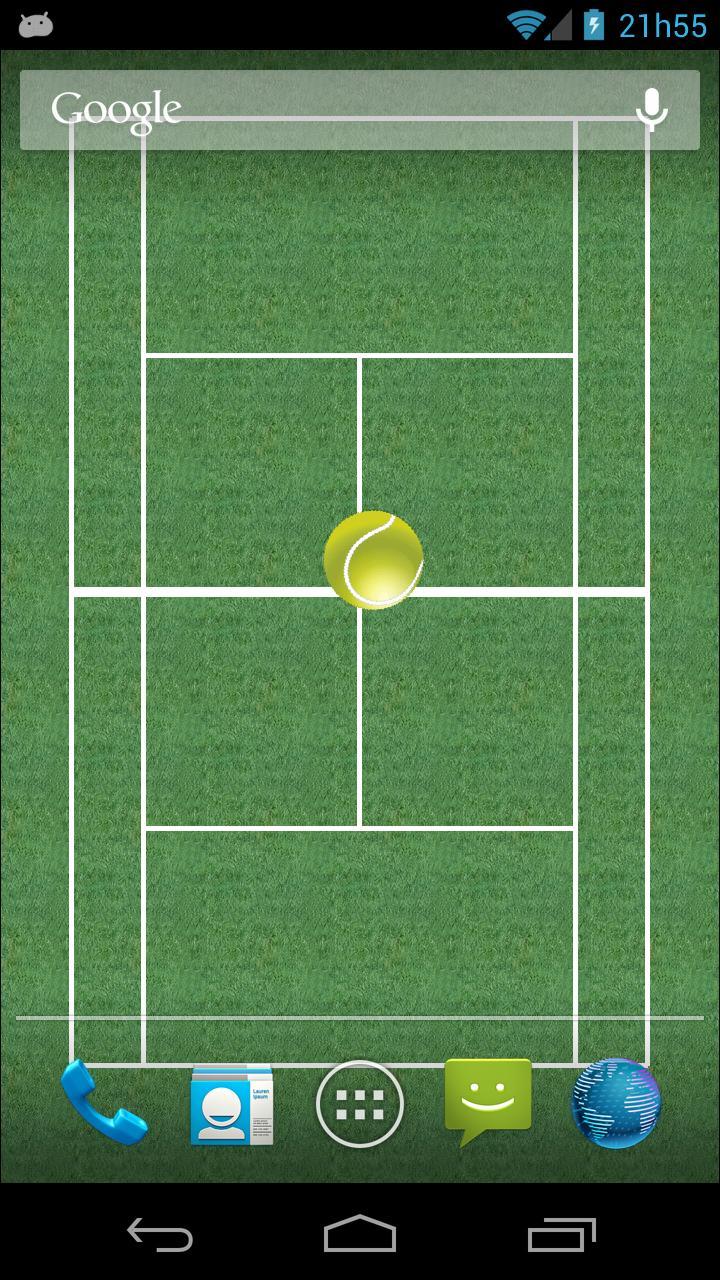 Tennis Bounce LiveWallpaper