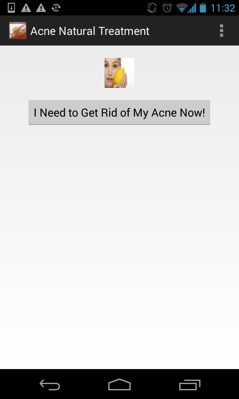 Acne Natural Treatment