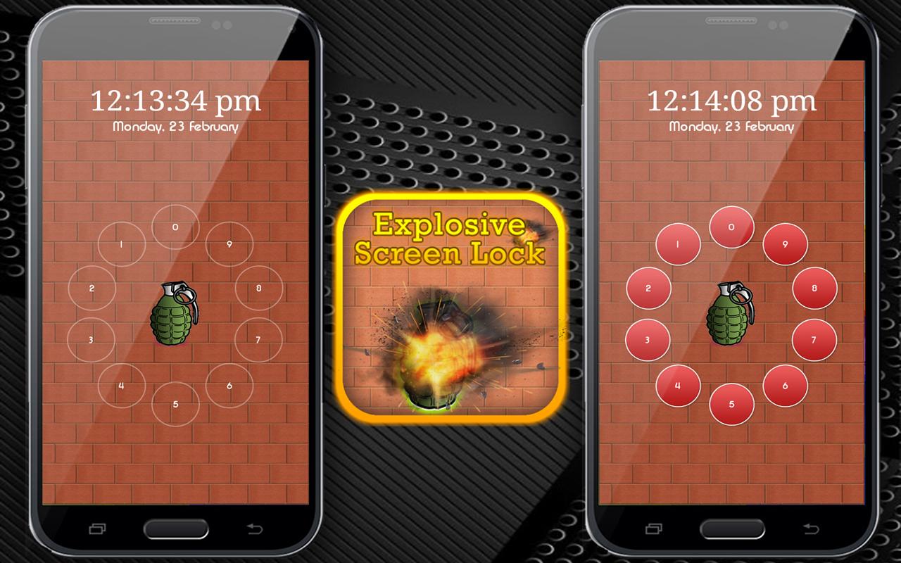 Explosive Screen Lock