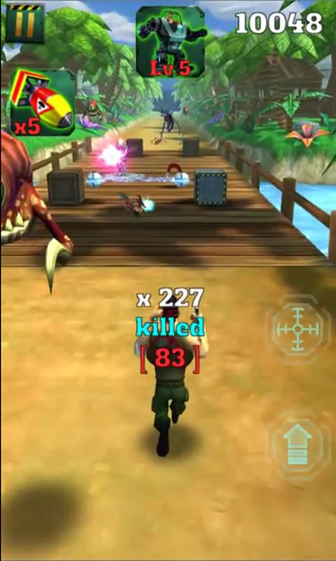 Space Monsters Destroy Gunner