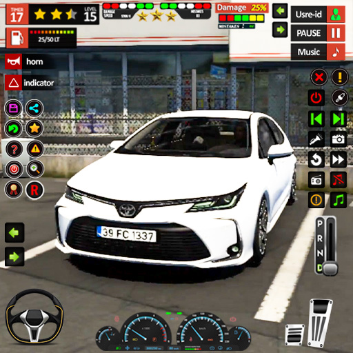Modern Car School Driving Game