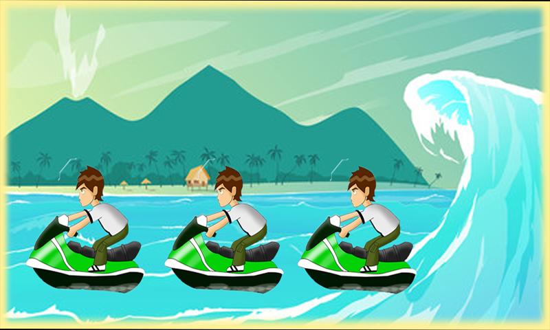 Ninja Ben Jetski 10 Racing Game