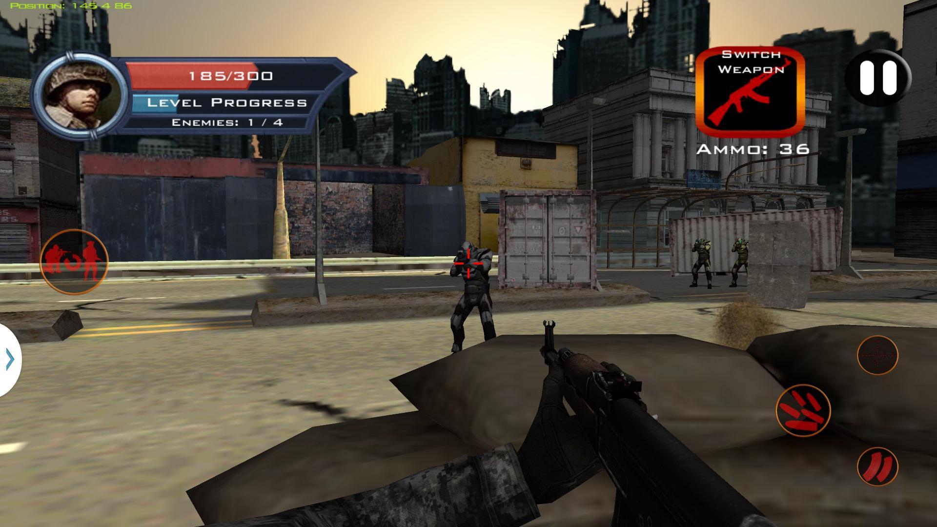 Target Sniper City War 3D